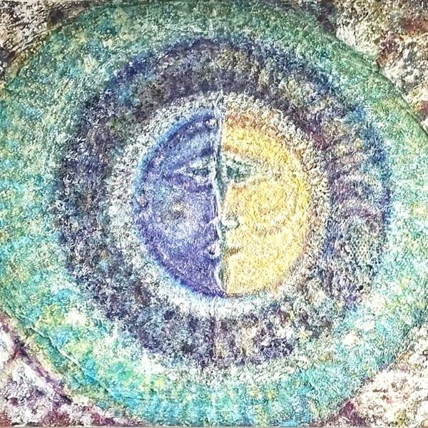 Tere ♾.  Título: "The Eye" Acrílico sobre Tabla. 80x120