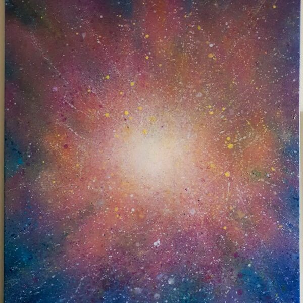 Tere ♾. 
Título: "Selfie Satori"
Óleo sobre Lienzo. 80x65