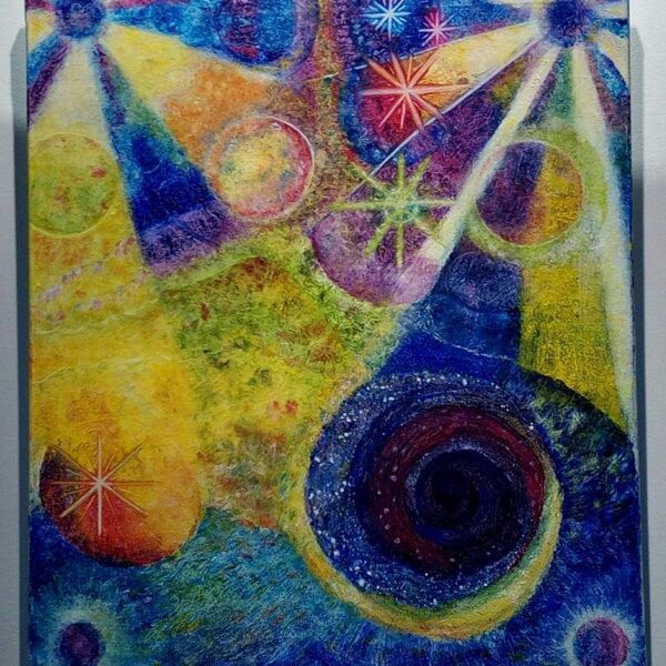 Tere ♾. 
Título: "Espacio"
Óleo sobre Lienzo. 65x55