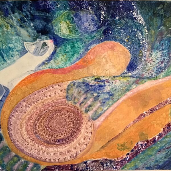 Tere ♾. 
Título: "El despertar de Sophie "
Óleo sobre Lienzo. 55x65