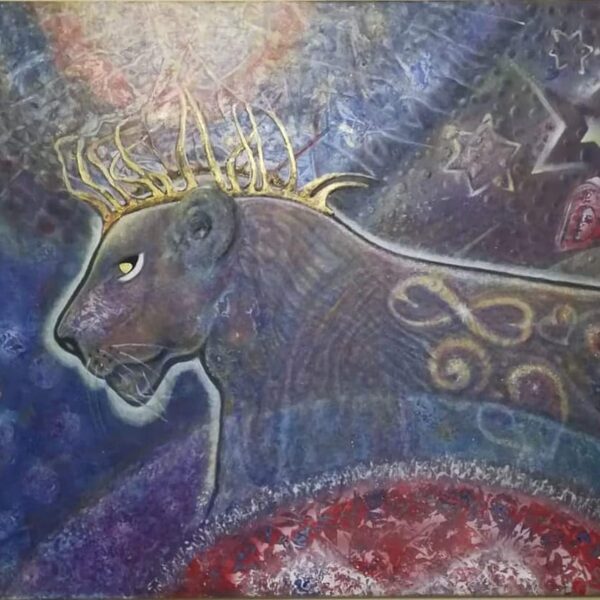 Tere ♾. 
Título: "Amar Priya Kaur" Oleo sobre Lienzo.  80x60